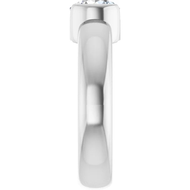 The Round Icona™ Setting in 14k white gold